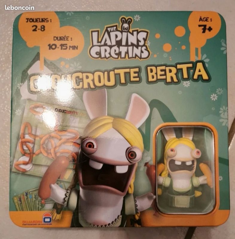 Jeu choucroute Berta lapin crétin (image 1)