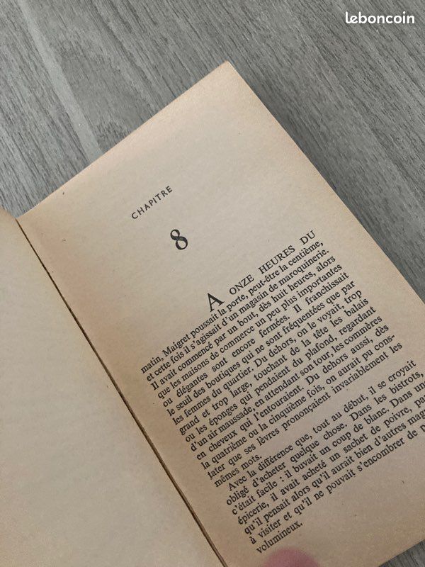 Livre SIMENON les vacances de Maigret (image 4)