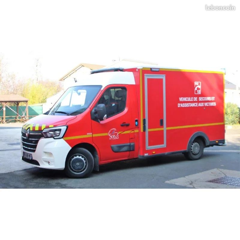 Modèle Réduit Camion Pompier Renault Master VSAB 2007 - Échelle 1/43 - Édition Limitée 300 Ex. - NEUF