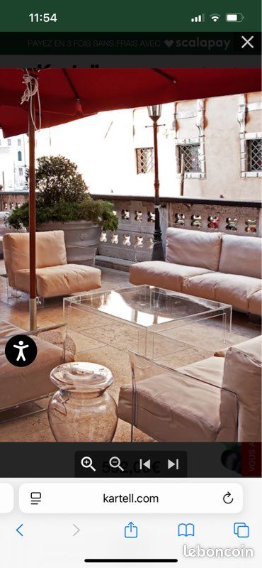 Table basse Kartell (image 1)
