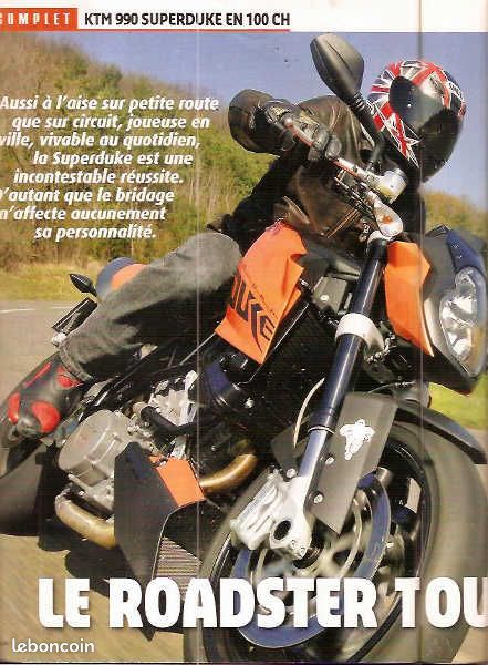 MJ 1757 KTM 990 super Duke TRIUMPH 1050 Sprint ST ABS 30 ans de 24H du MANS SUZUKI GSX-R 1000 Superbike Championnat de France Superbike (image 4)