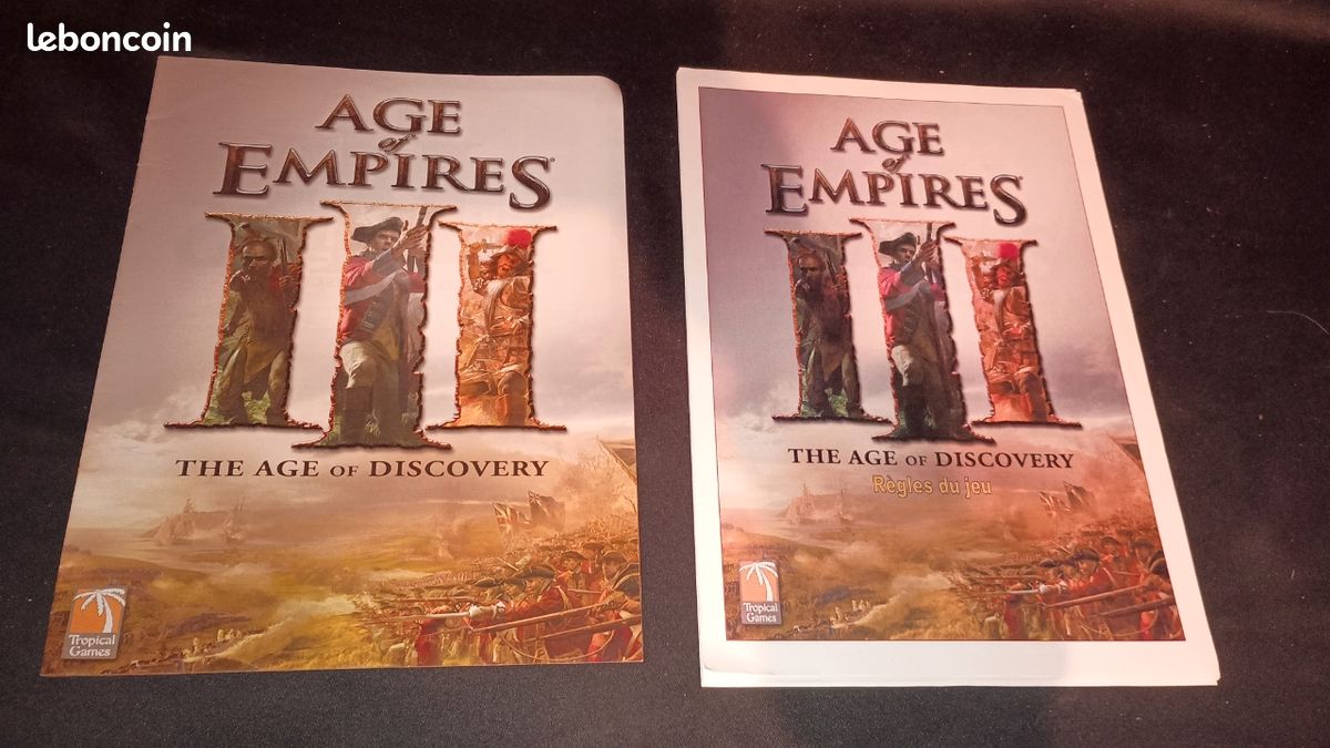 Jeu Age of empire III. The Age the discovery. The tropical game. Ref 241025 (image 5)
