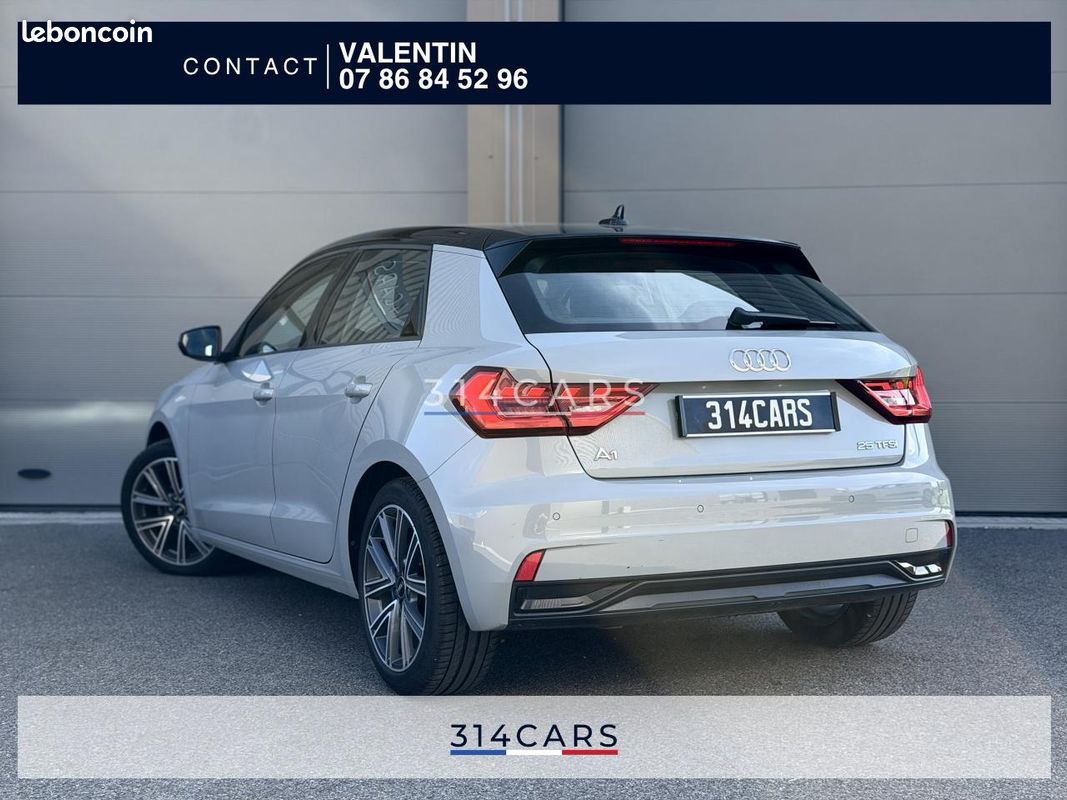AUDI A1 Sportback 1.0 25 TFSI 95 - BV S-Tronic Advanced - Garantie 6 Mois (image 2)