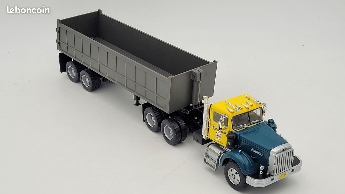 Semi-remorque GMC 950 Coe 1949 1/43 Ixo Altaya N°26 - Neuf