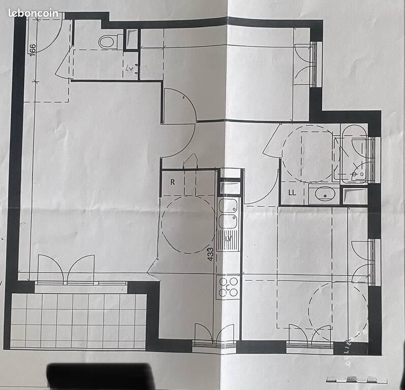 Appartement 3 pièces 64 m² · à Drancy · 64 m² · 1 539 €/mois