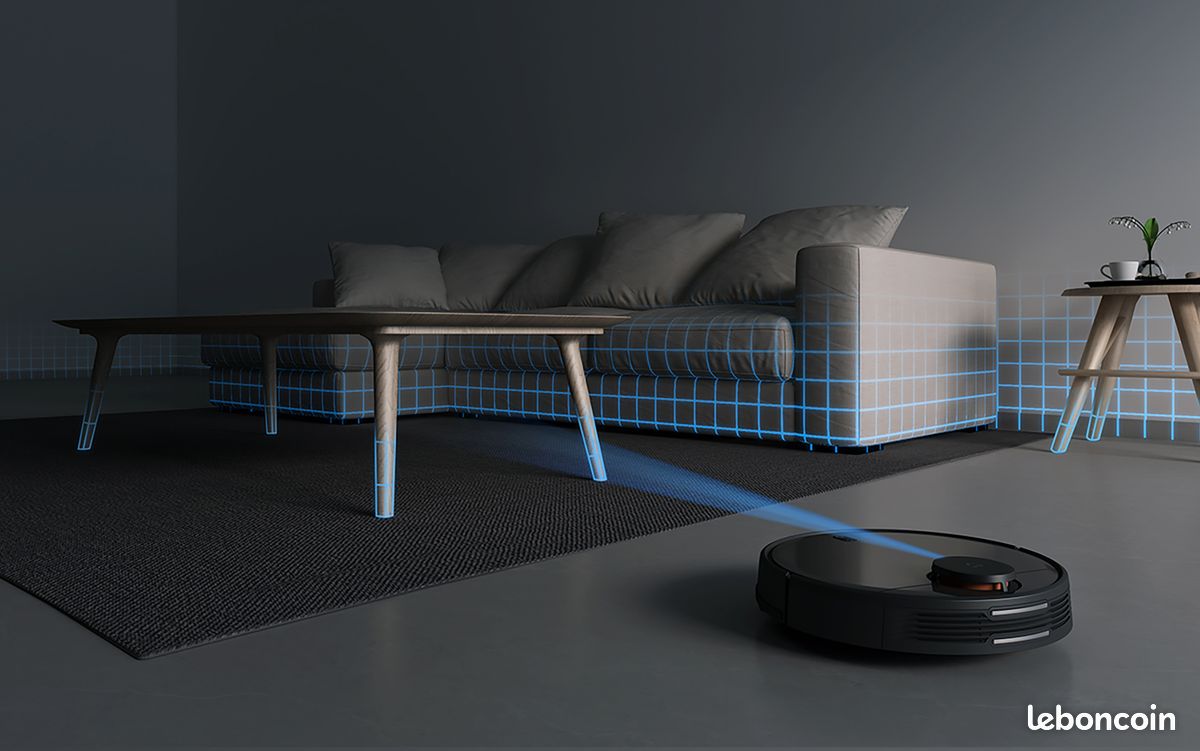 Robot aspirateur Xiaomi Mi Robot Vacuum-Mop P noir (image 3)