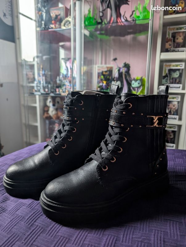 Bottine femme noire Anna Field Chaussures