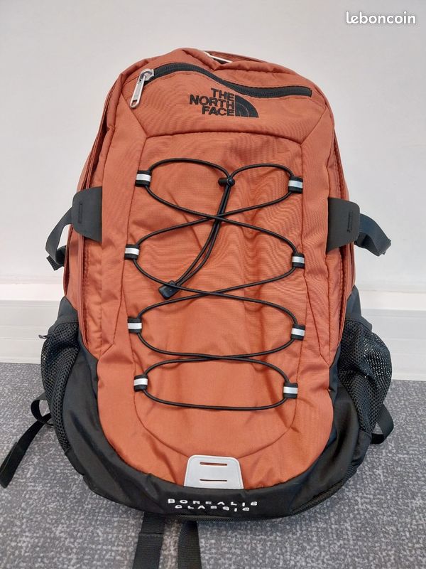Sac à Dos The North Face Vintage XL à Cadre Intérieur - Occasion, Couleur Bleu, Poches Multiples, Bon état