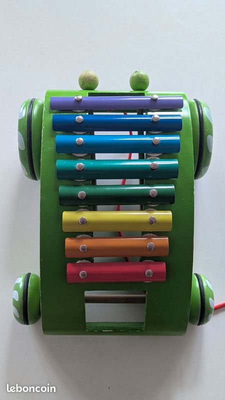 Xylophone Janod a tirer, bon état (image 4)