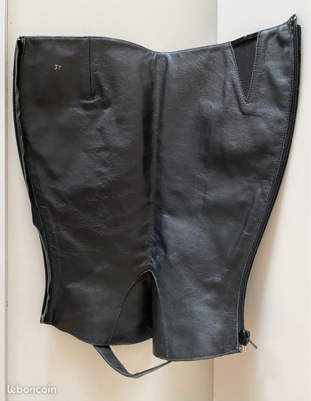 Bottines bottes cuir daim (image 8)