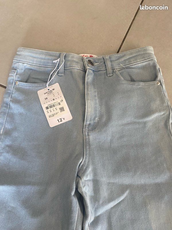 Jean pantalon neuf 38 (image 2)