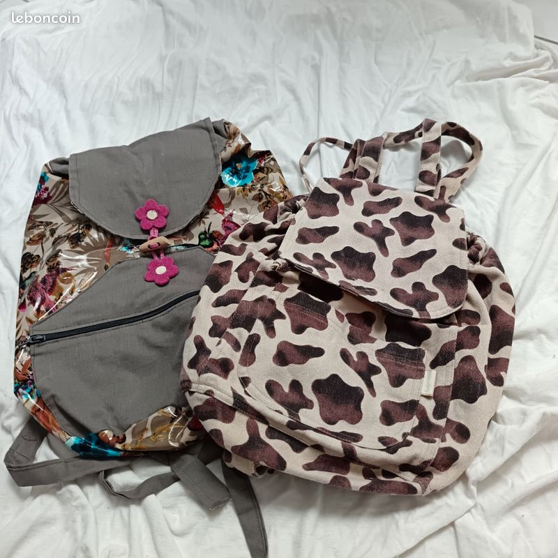 Lot de 2 sacs à dos enfant (image 1)