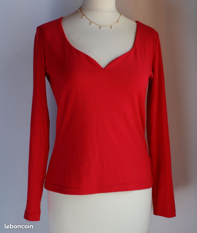 Haut rouge LA PETITE ETOILE (M) - Vêtements