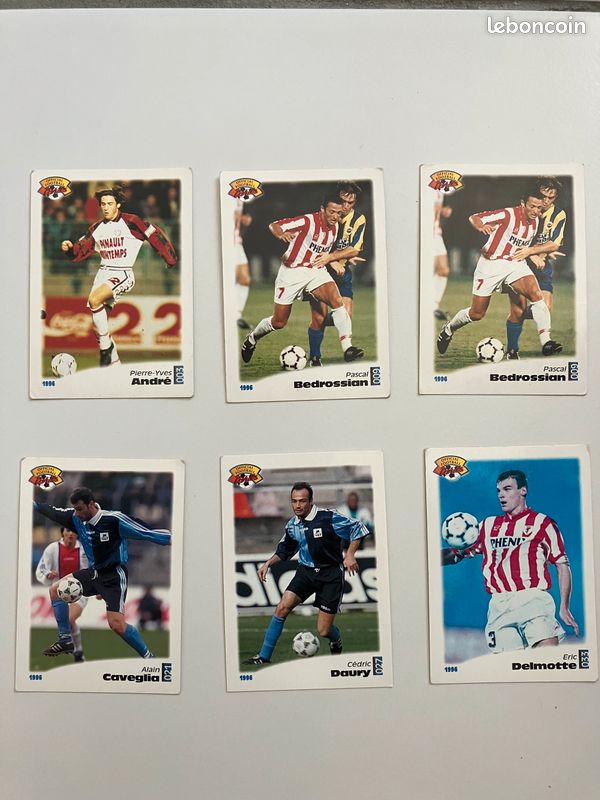 AMOR BARCELONA FC BARCELONE Carte official football cards panini 1996 LIGA