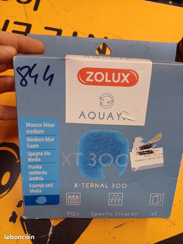 Filtre ZOLUX X-TERNAL 300 par 2 844 (image 1)