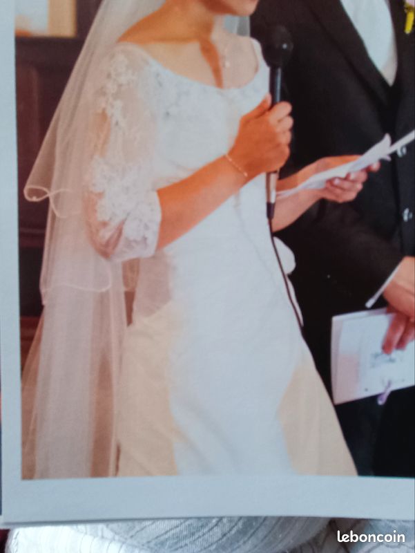 Robe de mariée. Taille 38 (image 5)