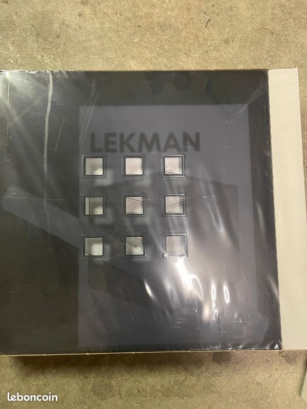 NEUVES 2 boites caisses casiers LEKMAN ikea noir boite niche rangement (image 5)