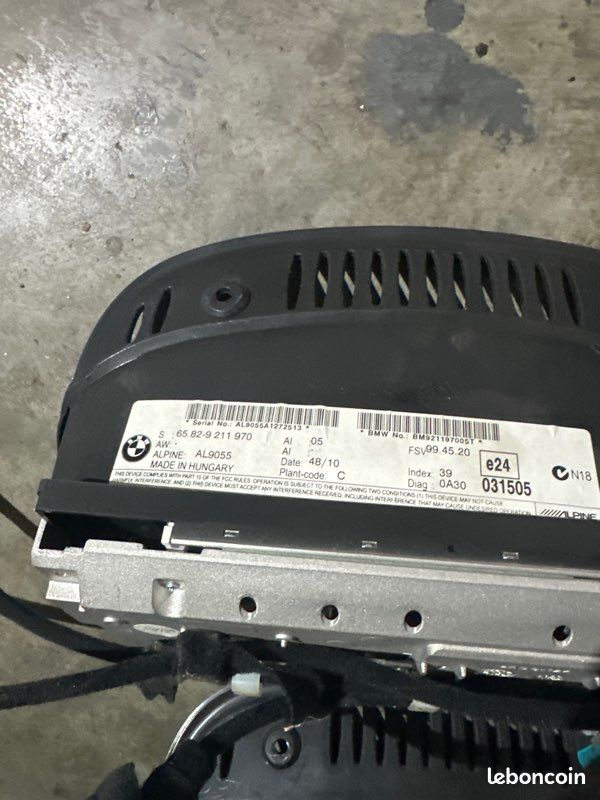 Ecran Gps Bmw série 3 e90 e91 e92 e93 (image 3)