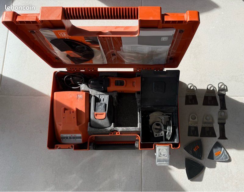 Multitool professionnel Fein + 2 batteries (image 1)