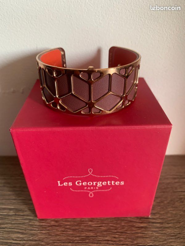 Cuir Bague Georgette Bijoux Bague Les Bijoux De Georgette Cuir