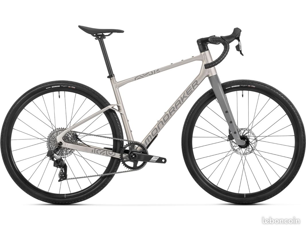 Vélo gravel aluminium Mondraker Arid R Apex XPLR AXS 12v golden silver 2026 Couleur - Métal, Taille (image 1)