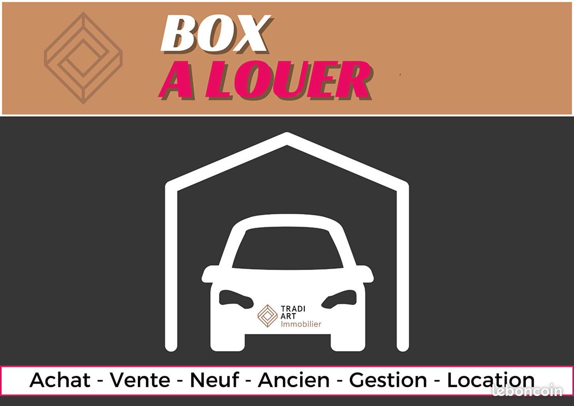 Parking 14 m² · à Sainte-Geneviève-des-Bois · 14 m² · 127 €/mois