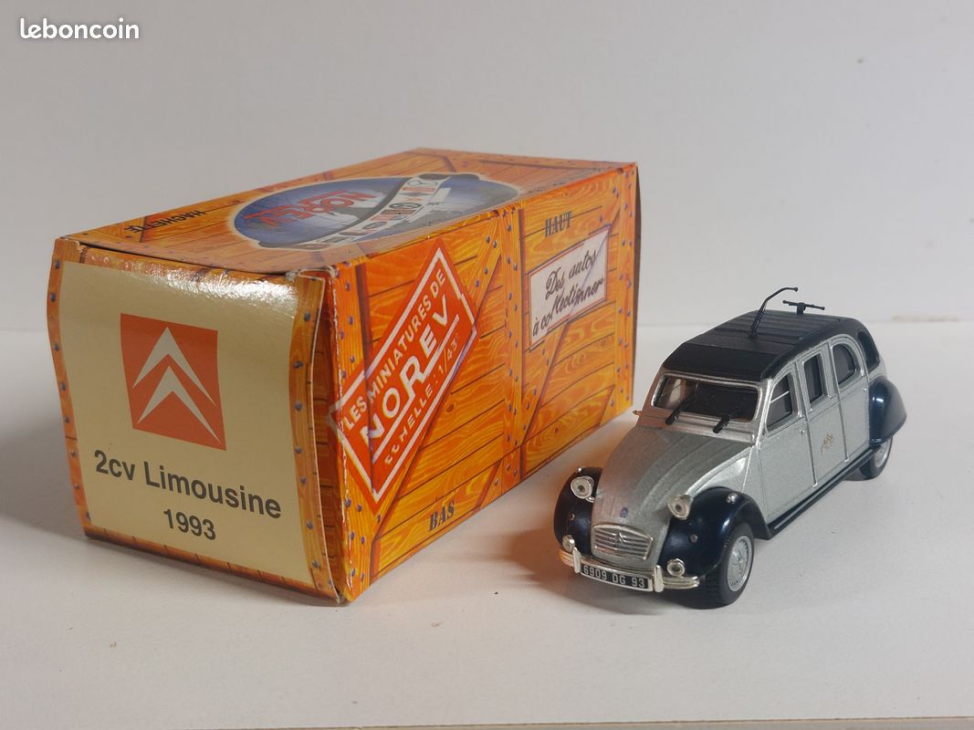 STL France 1990 Citroën 15cv limousine présidentielle 1955 résine 1/43