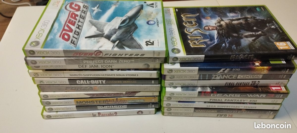 ② Lot de 15 jeux vidéo - Jeux | Xbox 360
