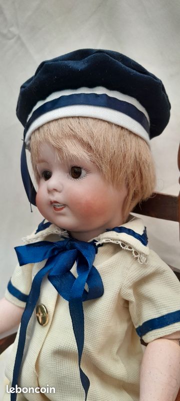 Poupée ancienne :Petit Bébé Caractère allemand de
