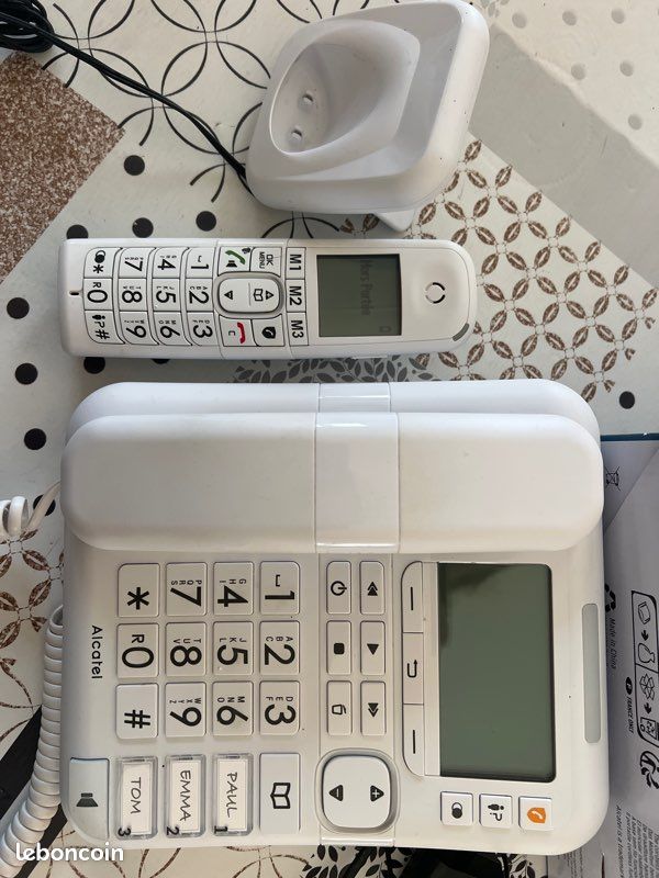 Téléphone fixe et sans fil (image 1)