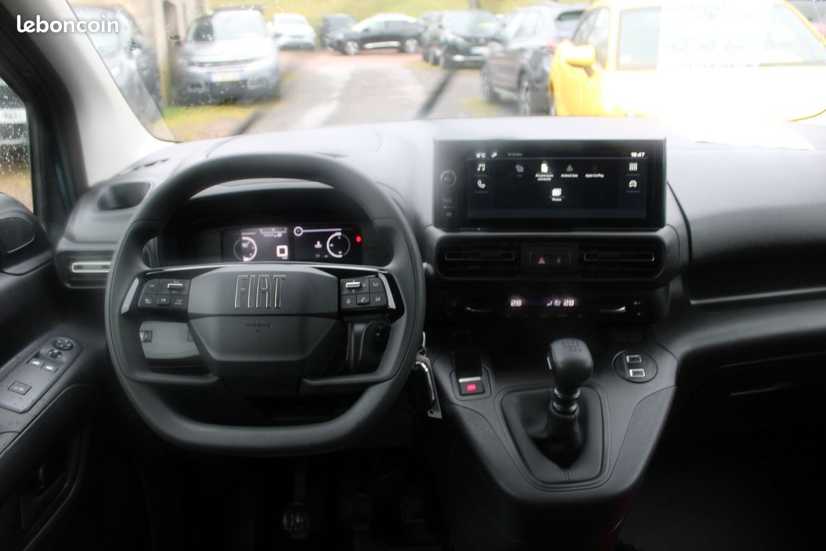 Fiat DOBLO AFFAIRE "5 PLACES" XL HDI 100 CV GPS VIA CAMÉRA FULL LED I-COKPIT TVA=19875E HT (image 9)