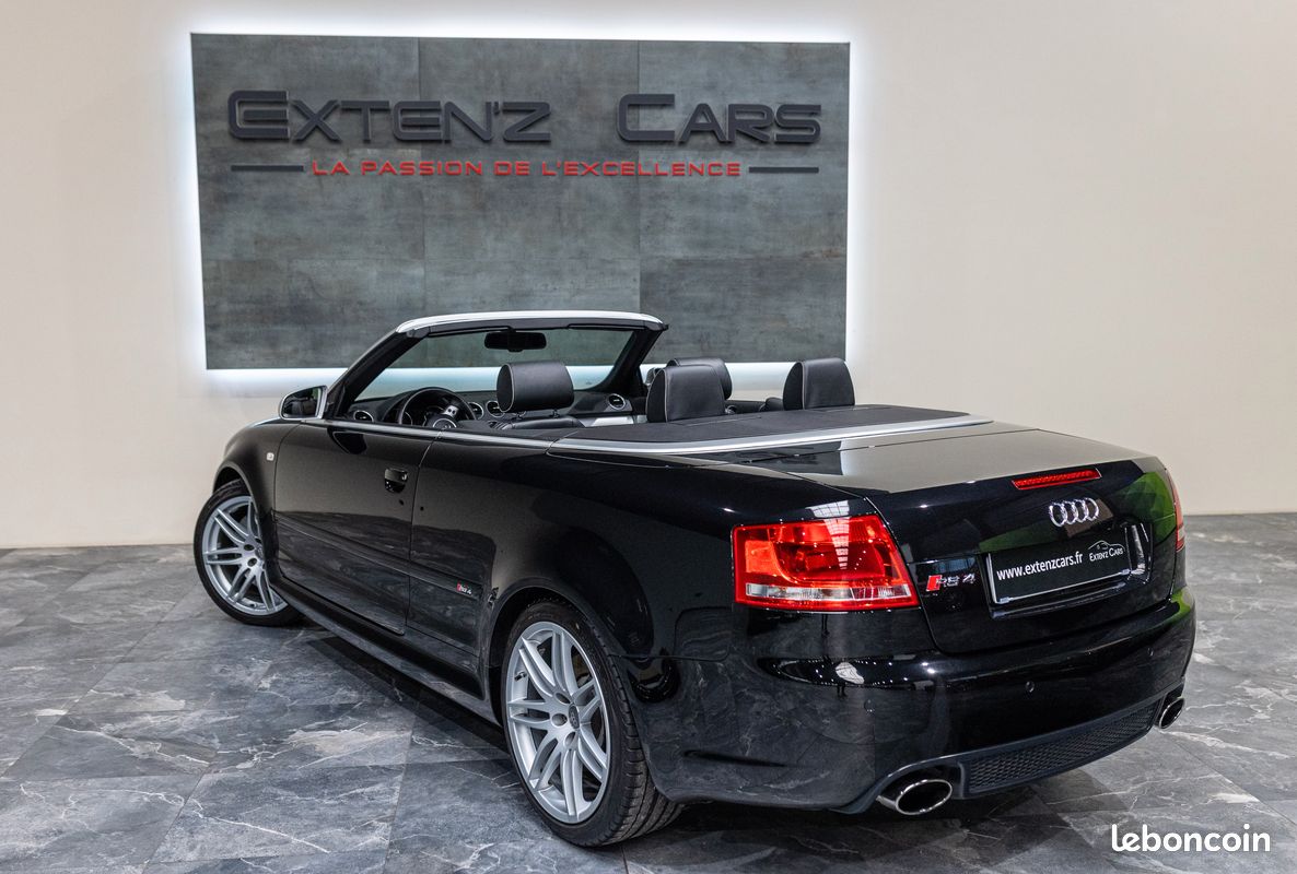Audi RS4 B7 Cabriolet 4.2 V8 FSI 420 Quattro - 85 000 Kms - 1507 Exemplaires - Rare État Collection (image 4)