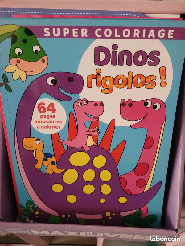 12 Mini Livres De Coloriage Dinosaures + Stylos - Idéal Sacs Fête Anniversaire Enfants
