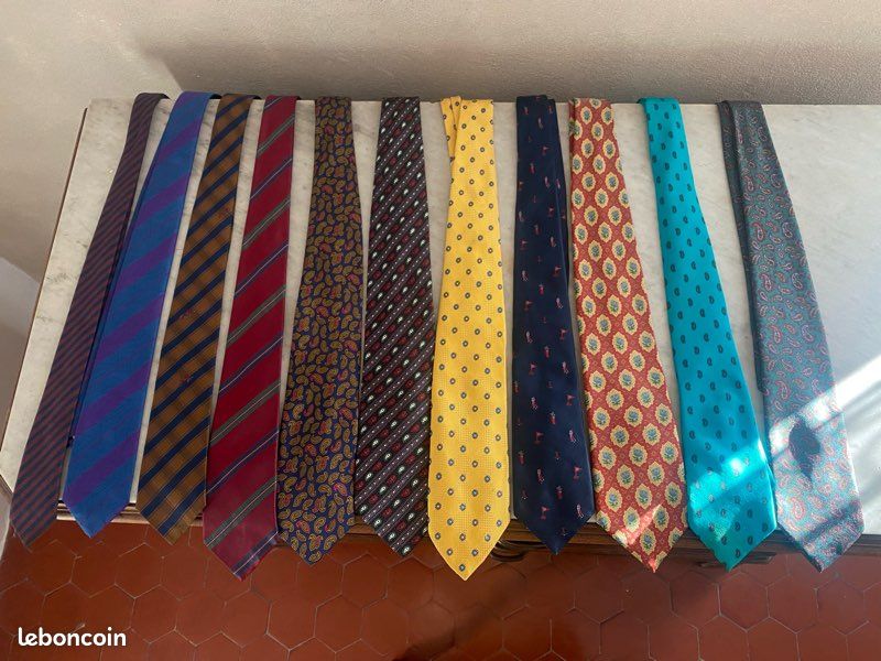 Cravate Vintage Misto Leta - Multicolore - Élégance Classique Homme