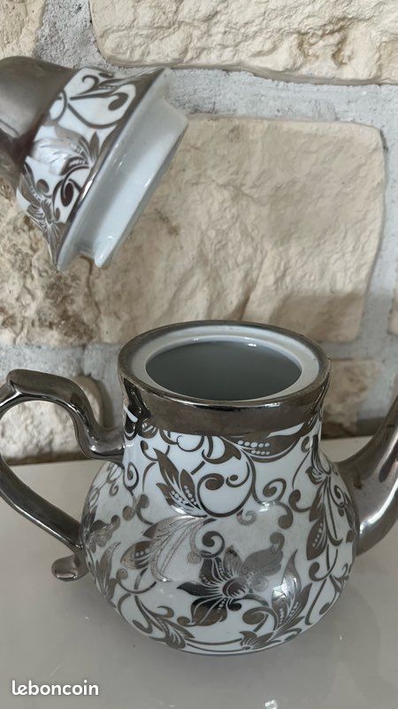 Théière orientale décorative faïence (image 2)