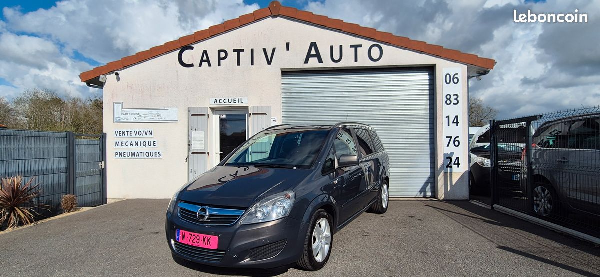 ZAFIRA 1.7CDTI 110 FAMILY 7 Places - RÉVISION/DISTRIBUTION OK (image 1)
