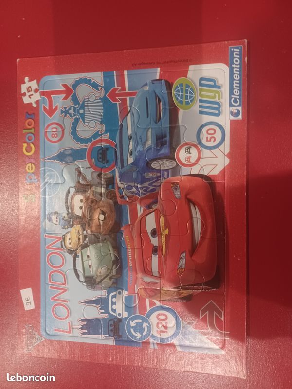 Puzzle 15 pièces Cars (image 1)