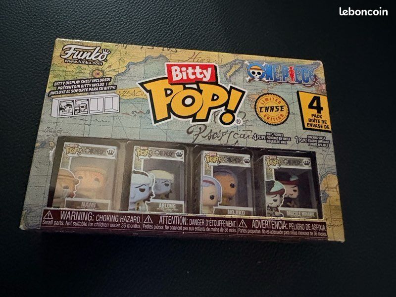 Pack 4 Bitty Pop Funko One Piece - Limited Chase Edition (Neuf) (image 1)