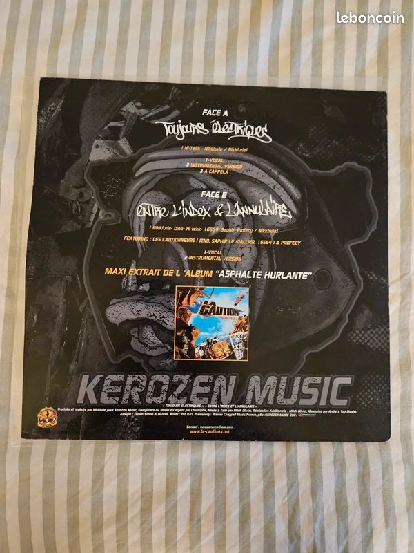 Vinyle La caution - Toujours électriques (maxi) (image 2)