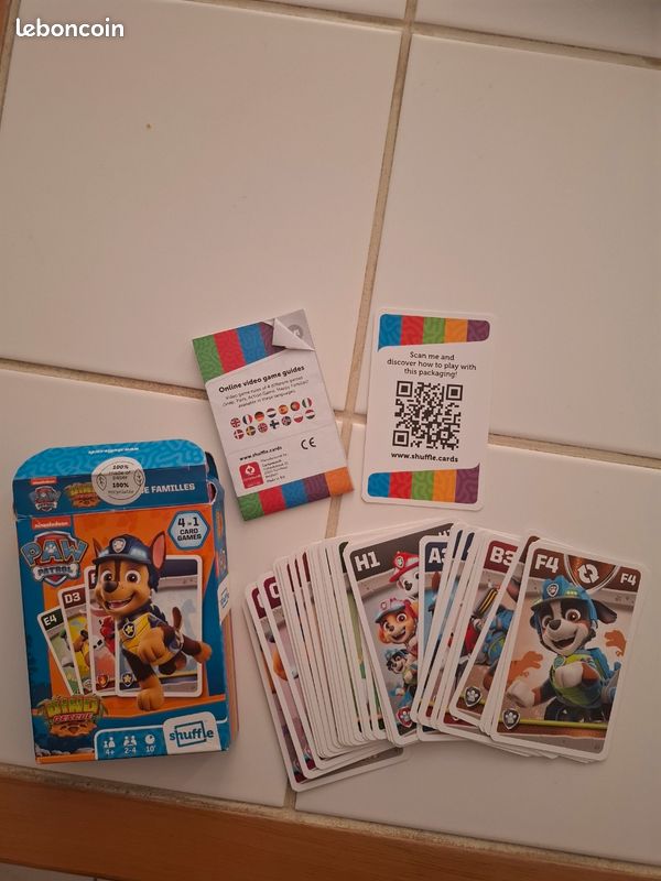 Jeu de carte pat patrouille (image 3)