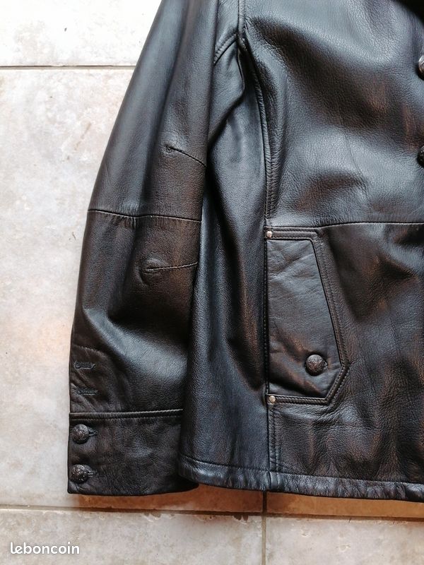 Veste cuir homme Devred neuve (image 4)