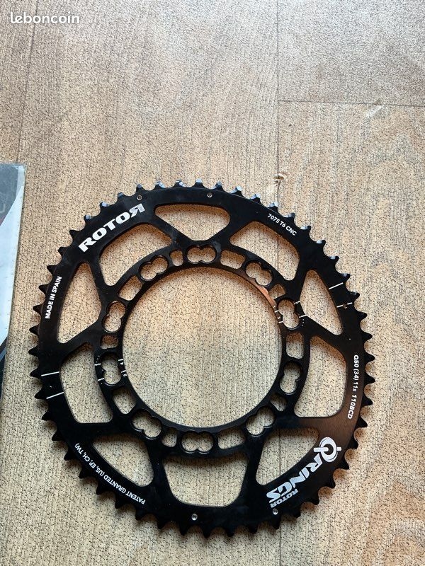 Plateau rotor aero 53 - ROTOR - 17520 - Troc Vélo