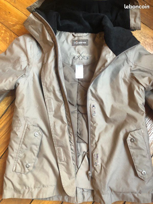 Blouson kaki Fouganza 8 ans (image 2)