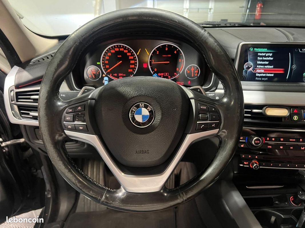 BMW X5 Exclusive - sDrive 25d -7pl F15 - TO - SUIVI - H/K - CAM 360° - HUD - SIEGES CHAUFFAN (image 30)