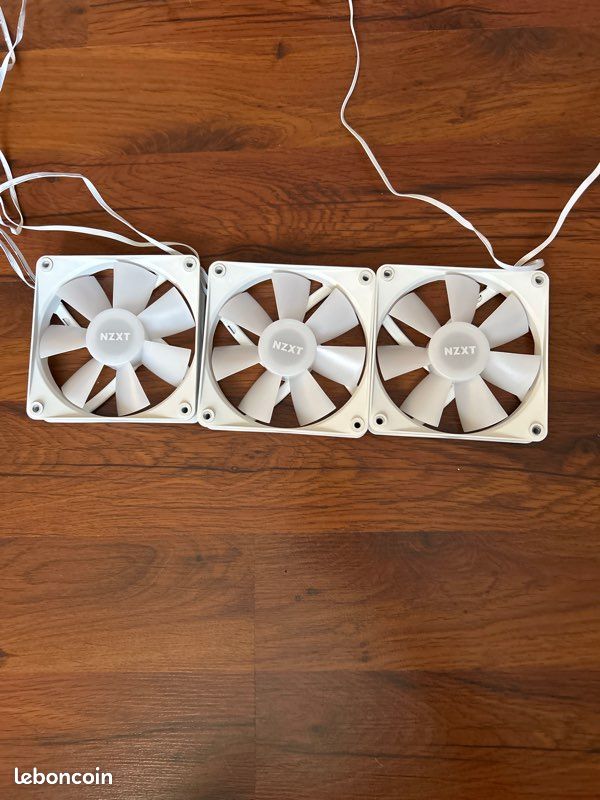 Lot de 3 ventilateurs PC 120 mm - Accessoires informatique
