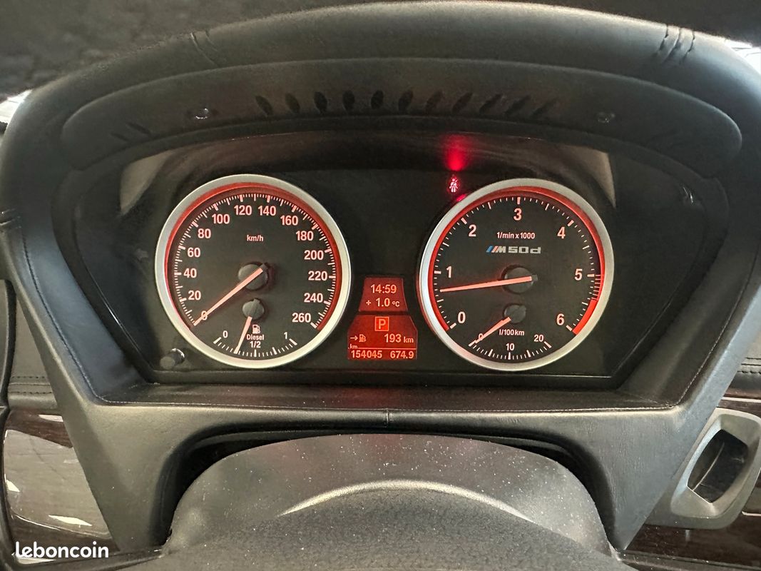 Bmw X6 XDRIVE M50D 381 BVA8 AUTOMATIQUE ENTRETIEN COMPLET 2012 (image 23)