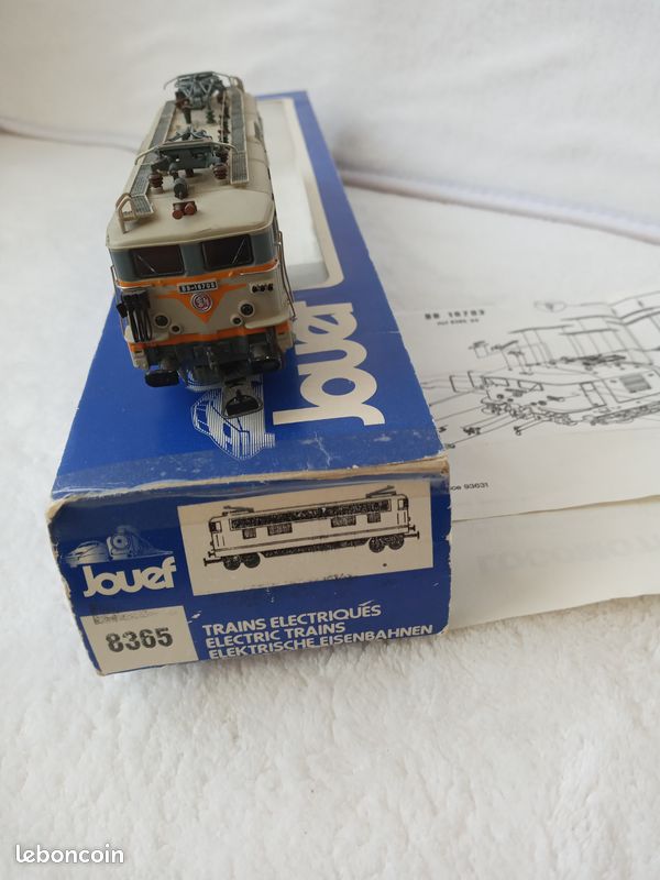 Jouef Caisse De Locomotive Électrique BB 16702 Échelle HO