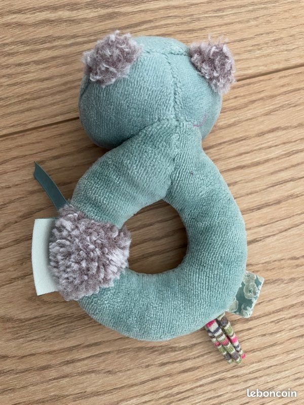 Chat hochet turquoise (image 4)