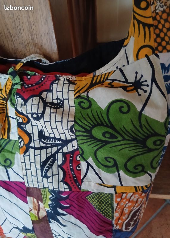 Sac épaule Batik Patchwork, (image 8)