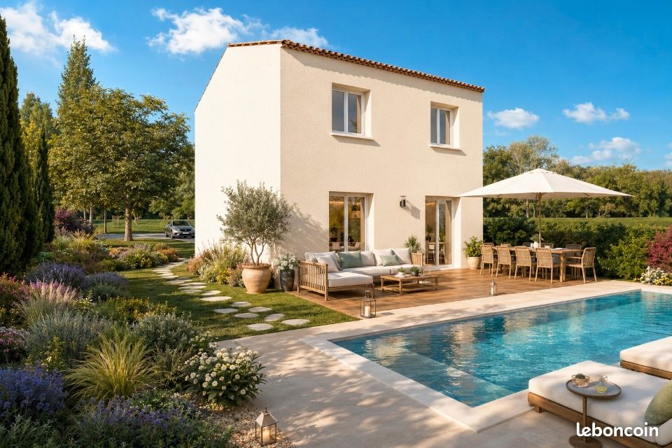 Maison 4 pièces 80 m² · à Jonquières-Saint-Vincent · 80 m² · 243 000 €